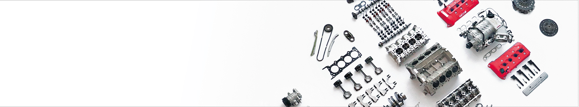 Motorenbau und Montage_Header_Zerlegter Motor